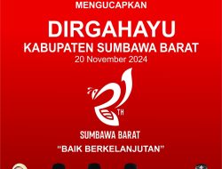 Pimpinan Dan Anggota DPRD Provinsi NTB Mengucapkan Dirgahayu Kabupaten Sumbawa Barat 