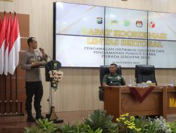 Persiapkan Pengamanan Pilkada Serentak 2024, Polres Malang Gelar Rakor Lintas Sektoral