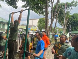 Bentuk Postur Ideal dan Fisik Prima, Prajurit Kudam II/Swj Laksanakan Bimsuh