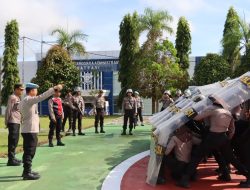 Cegah Kericuhan Pilkada, Polres Landak Tingkatkan Kesiapan Dalmas