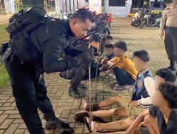 Hendak Lakukan Tawuran, 7 Pelajar Diamankan Anggota Polres Kubu Raya