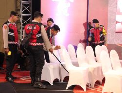 Kerahkan Personel, Polres Batu Amankan Debat Publik Paslon Walikota dan Wakil Walikota