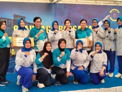 Meriahkan Hari Armada RI, Lanal Kendari Laksanakan Olahraga Bersama