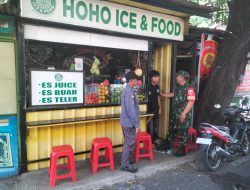 Melalui Kegiatan Sambang, Babinsa 03/Serengan Berikan Motivasi dan Semangat ke Pelaku UMKM