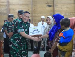 Peduli Wilayah 3T dan Kumuh, Kodim 0419/Tanjab Gelar Bakti Sosial untuk Dorong Ekonomi dan Kesehatan