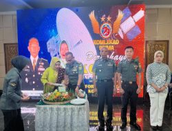 Warga Hubdam II/Swj Gelar Syukuran Puncak HUT ke-79 Komlek TNI AD