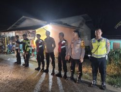 Meski Diguyur Hujan, Polisi Berikan Pengamanan Syukuran Anggota DPRD Landak Berjalan Kondusif