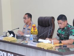 Kapolda Sumsel dan Pangdam II/Swj Ikuti Vidcon Persiapan Pilkada Serentak 2024 Bersama Kapolri