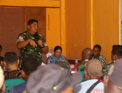 Dukung Program Presiden RI, Kodim Merauke Bersama Dinas Pertanian Gelar Sosialisasi PSN di Distrik Muting