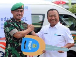Kodam II/Sriwijaya Terima Bantuan TJSL 3 Unit Ambulance dari BRI