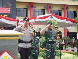 Pangdam XII/Tpr bersama Kapolda Kalteng Pimpin Apel Kesiapan Pengamanan Pilkada Serentak 2024