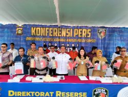 Ditreskrimsus Polda Sumsel Berhasil Amankan 17,2 Ton Pupuk Bersubsidi yang Akan Diselewengkan ke Banyuasin