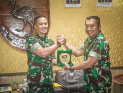 Mayjen TNI Haryanto Sambut Kunjungan Pangkogabwilhan III dan Rombongan di Markas Kodam XVIII/Kasuari
