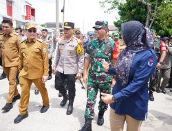 Jelang Pemungutan Suara, Pangdam II/Swj Bersama Forkopimda Sumsel Tinjau Kesiapan TPS