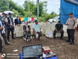 Monitoring Pelaksanaan Pilkada, Sekda Yulius Kunjungi Beberapa TPS di Kecamatan Gelumbang
