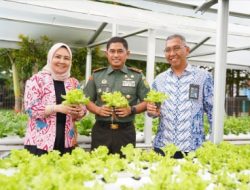 Perkuat Gizi dan Ekonomi, Pangdam II Sriwijaya Tinjau Dapur Gizi Sehat dan Sarana Aspirasi di Kalidoni