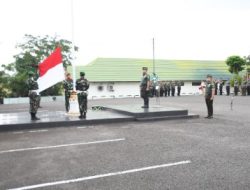 Pimpin Upacara 17-an, Kasi Pers Kasrem 044/Gapo Bacakan Amanat Kasad