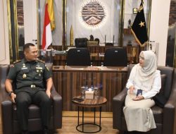Danrem 044/Gapo Terima Audiensi Pimpinan Perum Bulog Kanwil Sumsel Babel