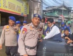 Bantu Korban Banjir Rob di Muara Angke, Ditpolairud Polda Metro Jaya Kerahkan Puluhan Personel