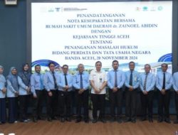 Kejaksaan Tinggi Aceh dan RSUD dr. Zainoel Abidin Laksanakan Penandatanganan Kesepakatan Bersama