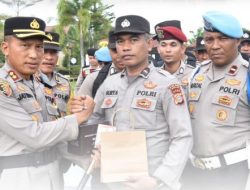 Kapolres Bireuen Cek Kesiapan Personil Pengamanan TPS Pilkada 2024