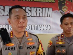 Polresta Pontianak Gelar Press Release Pengungkapan Kasus Tawuran yang Menewaskan Remaja Putra