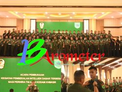 Perwira TNI AD di Kodam XVIII/Kasuari Menerima Pembekalan Intelijen Dasar Tersebar TA 2024