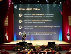 Indonesia Nol Serangan Teroris, Menko Polkam Tetap Minta Semua Pihak Waspada