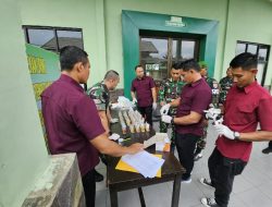 Perangi Narkoba, Kodim 0415/Jambi Gelar Tes Urine dan Sosialisasi P4GN untuk Prajurit