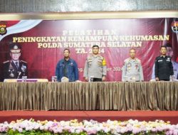 Perkuat Kompetensi Personel, Humas Polda Sumsel Gelar Pelatihan Peningkatan Kemampuan Kehumasan