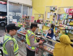 Cegah Gangguan Kamtibmas Pasca Pemilukada 2024, Polsek Kalipare Gelar Patroli Dialogis