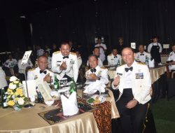 Danpasmar 3 Hadiri Gala Dinner Jelang HUT Armada RI 2024 di Surabaya