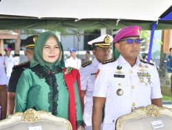 Wadan Pasmar 3 Hadiri Upacara Peringatan Hari Armada RI Tahun 2024 di Sorong