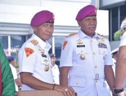 Komandan Pasmar 3 Ikuti Upacara Hari Ulang Tahun Armada Republik Indonesia Tahun 2024