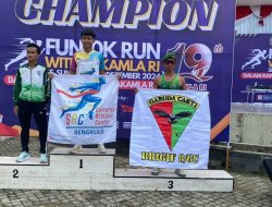 Prajurit Brigif 8/Garuda Cakti Sabet Juara di Fun Run HUT ke-19 Bakamla RI