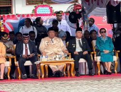 Pj Bupati Maybrat Ikuti Upacara HUT ke-2 Provinsi Papua Barat Daya