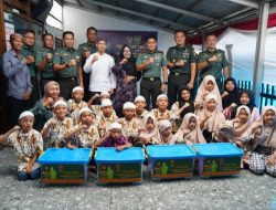 Pangdam II/Swj Berbagi Kasih ke Pondok Pesantren, Panti Asuhan dan Panti Jompo