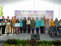 Ketum TP PKK Tinjau Bakti Sosial Kesehatan dan Pengobatan Gratis di Kabupaten Tangerang