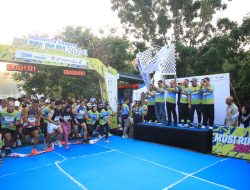 Kabid Humas Polda Sumsel Hadiri Musi Run 2024 di JSC Palembang