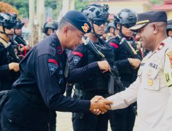 Pilkada 2024 di Maybrat Aman, Kapolres Apresiasi Dedikasi Brimob