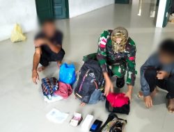 Satgas Pamtas Yonarmed 11 Kostrad Berhasil Gagalkan Pengiriman CPMI Ilegal di Perbatasan RI-Malaysia