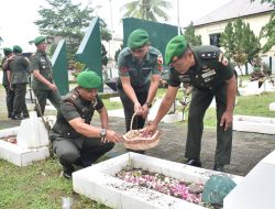 Peringati Hari Juang Kartika ke-79, Kodim 0818/Malang-Batu Gelar Ziarah di Taman Makam Pahlawan