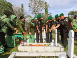 Pangdam XII/Tpr Pimpin Ziarah Rombongan Peringatan Hari Juang TNI AD ke-79