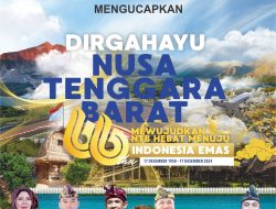 Pimpinan Dan Anggota DPRD Provinsi NTB Mengucapkan Dirgahayu Nusa Tenggara Barat