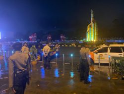 Pastikan Kenyamanan dan Keamanan Masyarakat, Polresta Pontianak Tingkatkan Patroli di Lokasi Strategis