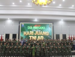 Jelang Hari Juang TNI AD 2024, Prajurit Tanjungpura Laksanakan Doa Bersama