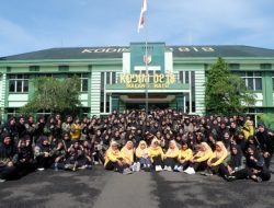 Persit KCK Kodim 0818/Malang-Batu Gelar Olahraga Bersama dan Pemeriksaan Kesehatan Rutin