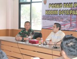 Perkuat Sinergi, Kodim 0418/Palembang Sambut Kunker Komisi I DPR RI