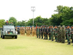 Kodam II/Sriwijaya Gelar Geladi Upacara Hari Juang TNI AD 2024