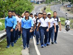 Jumat Sehat, Denmako Pasmar 3 Laksanakan Olahraga Bersama